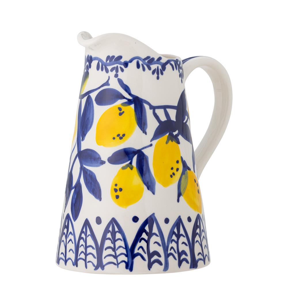 Bloomingville Maxima Krug blau Steingut D12xH22 cm 1465 ml
