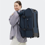 Kipling TEAGAN M, Reisetasche mit Rollen, Blue Bleu 2 (blau), Trolley mit TSA Schloss