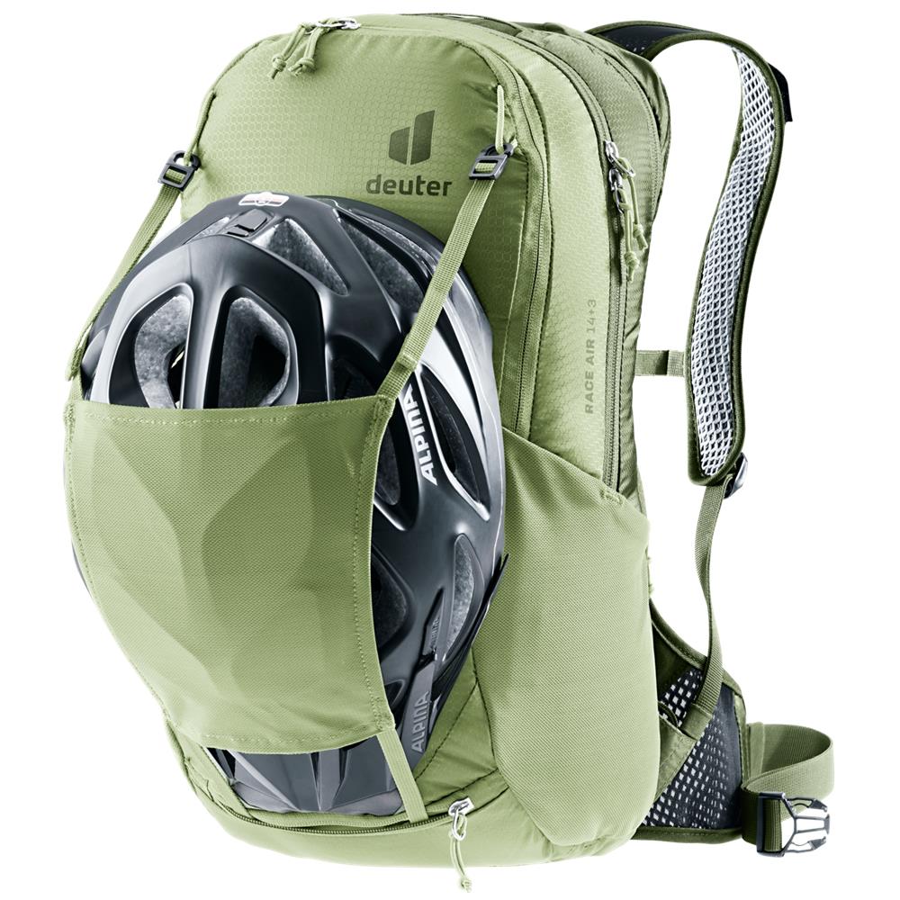 deuter Race Air 14+3, Fahrradrucksack, mineral-grove (grün), 14L