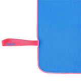 NILS Mikrofaserhandtuch 200x90 cm in Blau - schnelltrocknendes Handtuch für Camping, Strand & Sport