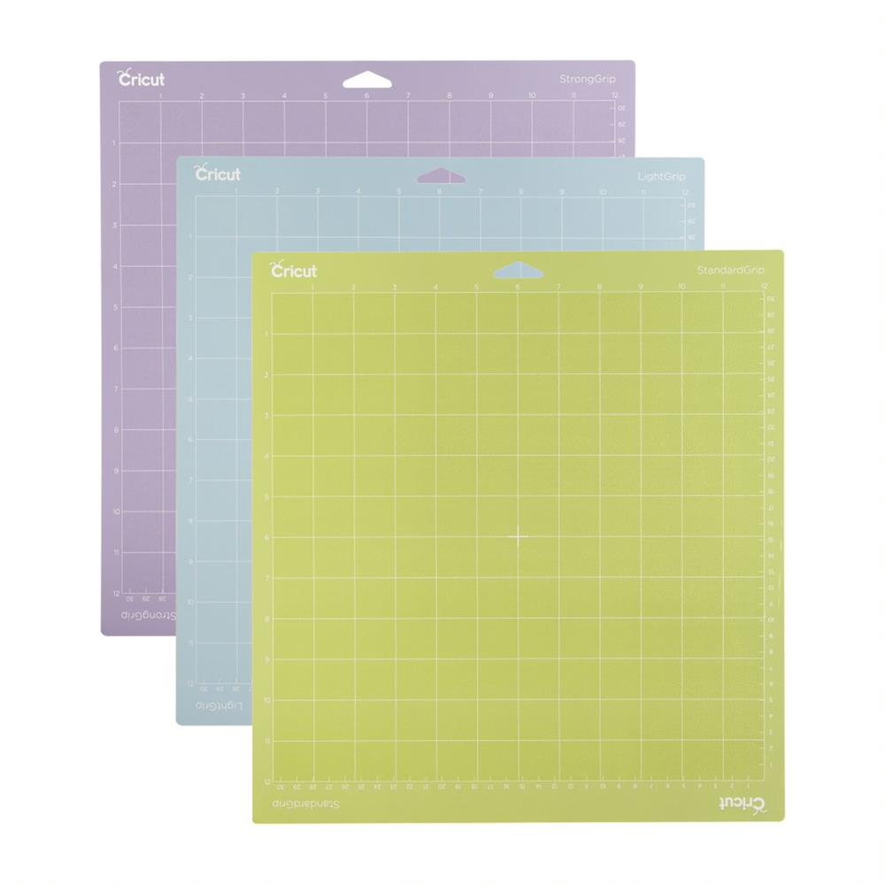 Cricut Schneidematten 30x30 cm für Cricut Maker & Explore Air 2 3er Pack Unterlage verschiedene Farben