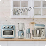 Ariete Vintage Wasserkocher, Blau, 1,7L Edelstahlkessel, 2000W, Elegantes Retro-Design