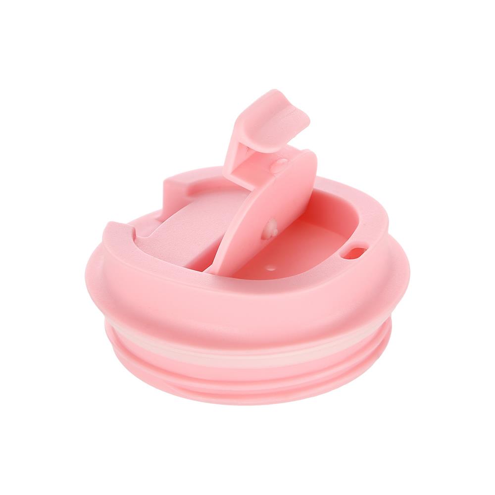 NILS Thermobecher 510 ml Edelstahl rosa rutschfest Coffee-to-go-Becher für Camping Reisen Alltag