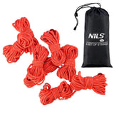 NILS CAMP Abspannseile Set Zelt Spannschnüre für Camping Outdoor stabil