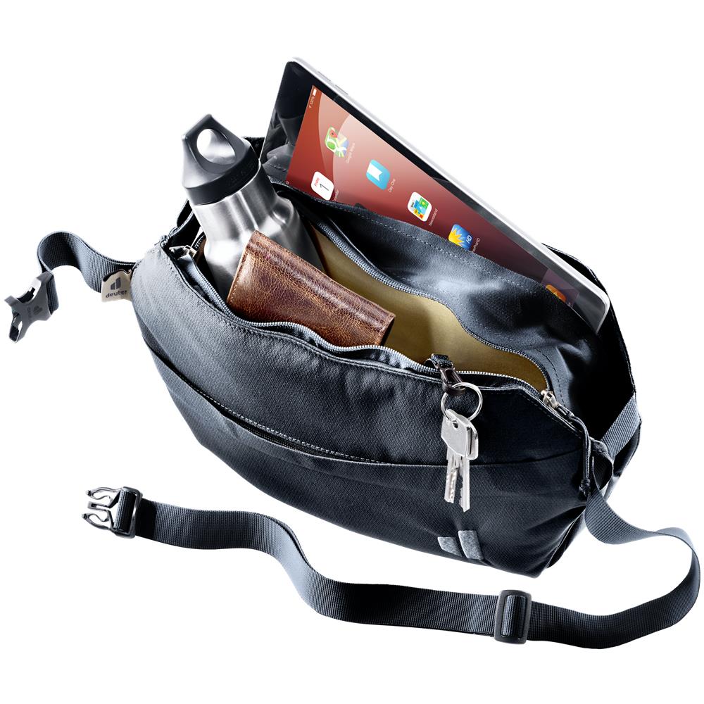 deuter Passway 4+1, Umhängetasche, black (schwarz), 5L, Schultertasche
