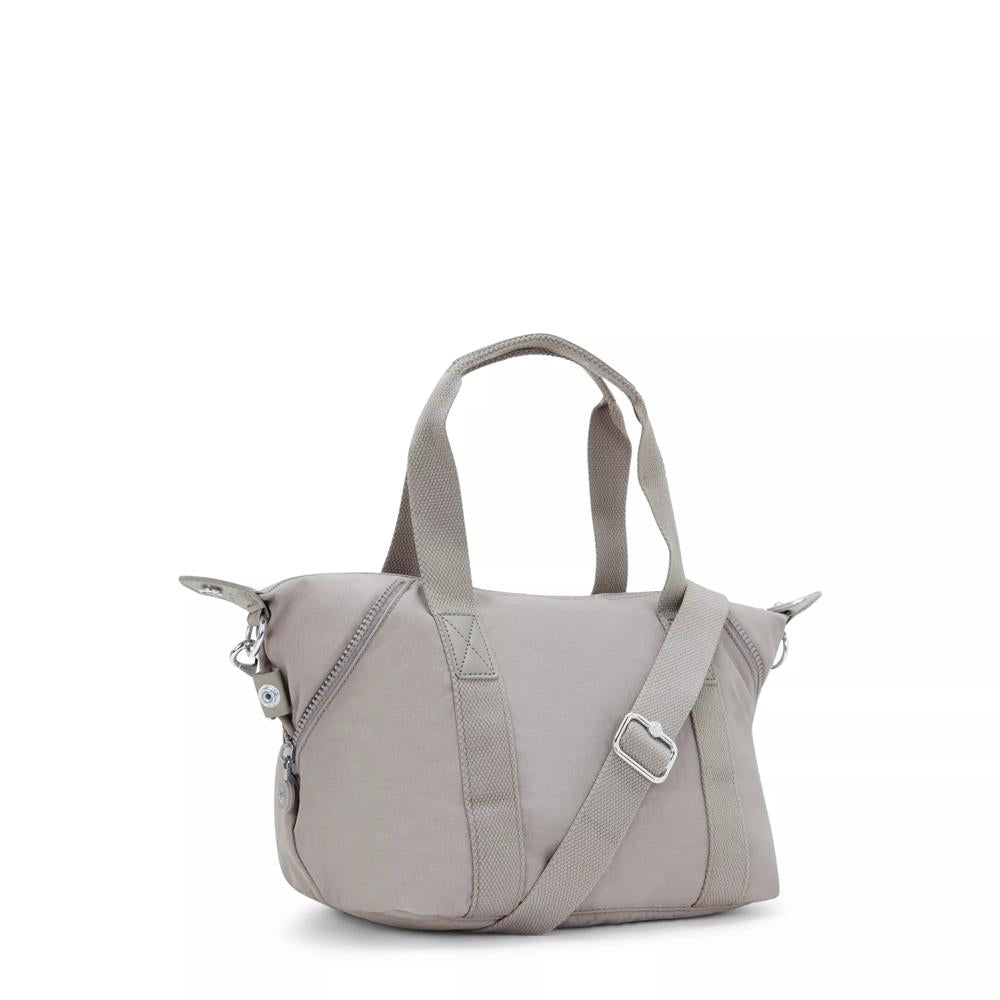 Kipling ART MINI, Mini Tote Bag, Grey Gris (grau), Handtasche mit Schultergurt