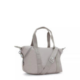 Kipling ART MINI, Mini Tote Bag, Grey Gris (grau), Handtasche mit Schultergurt