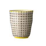 Bloomingville Carla Becher, 6er Set, Bunt, 200ml, Steingut, dänisches Design