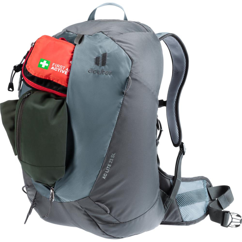 deuter AC Lite 21 SL, Wanderrucksack, shale-graphite (grau), 21L