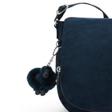 Kipling EARTHBEAT M, Schultertasche, Blue Bleu 2 (blau), Umhängetasche mit viel Stauraum