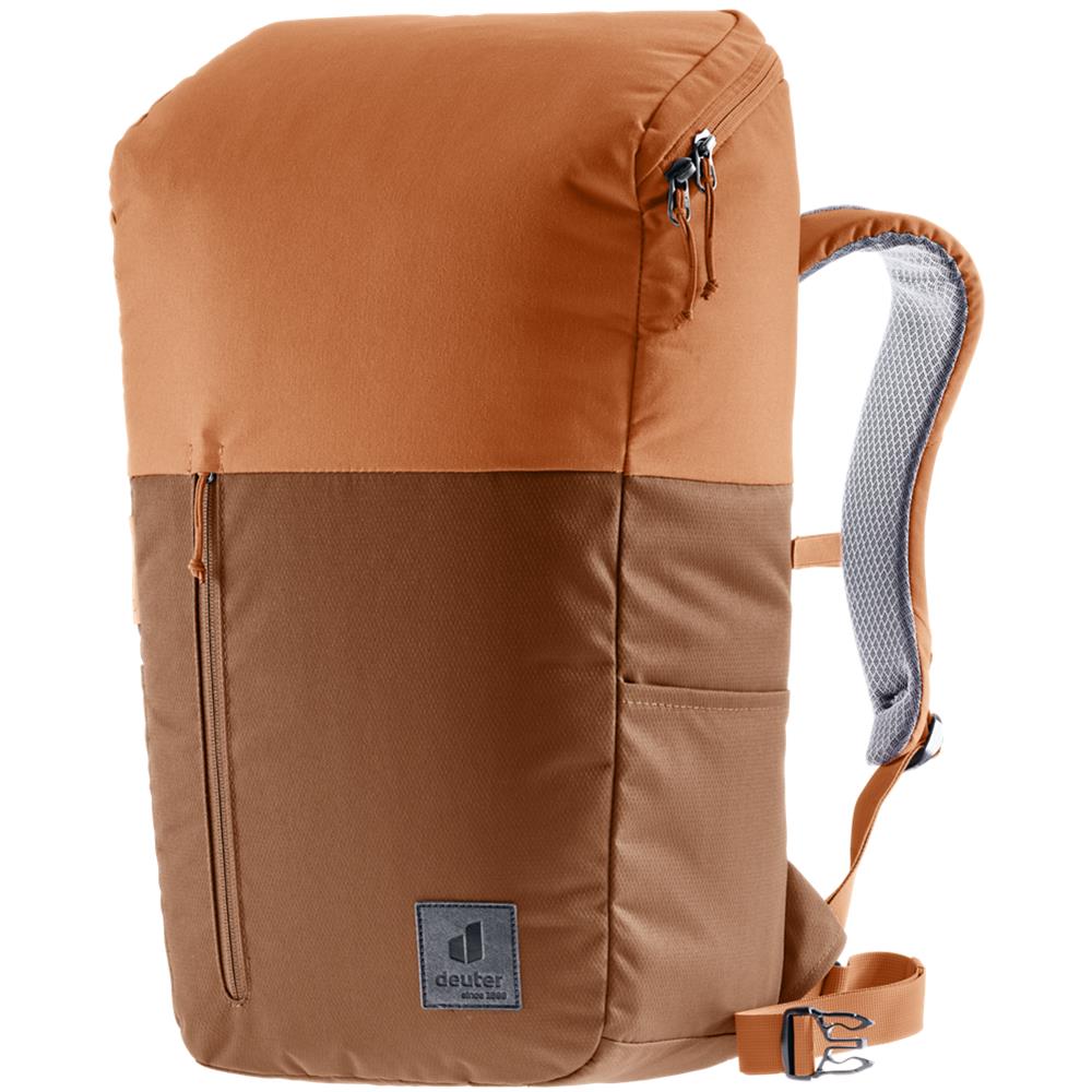 deuter UP Stockholm, Lifestyle-Rucksack, mocha-pecan (braun), 22L, mit Flaschenhalter und Tabletfach