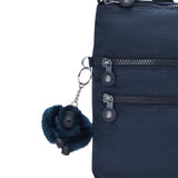 Kipling ALVAR, Mittelgroße Umhängetasche, Blue Bleu 2 (blau), 5L, Schultertasche