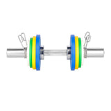 Olympische Kurzhantelstange 50 cm bis 320 kg verchromt | HMS GOP050