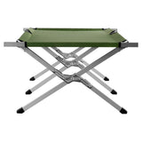 NILS CAMP Campingbett klappbar 200 cm grün Feldbett für Camping Outdoor stabil