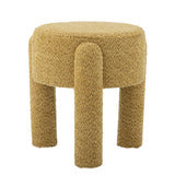 Bloomingville Bruno Hocker Gelb Polyester 42x43cm