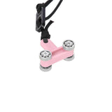 Hula Hoop Reifen mit Gewicht und Massagefunktion verstellbar Rosa | HMS HHW02