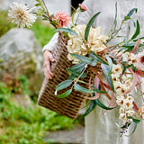 Bloomingville Hydrangea Hortensie Kunstblume Natur Stiel 65 cm