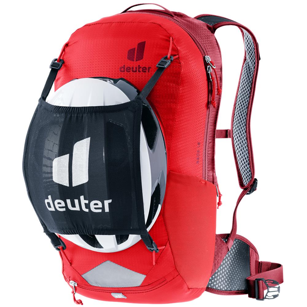deuter Race 16, Fahrradrucksack, cherry-masala (rot), 16L