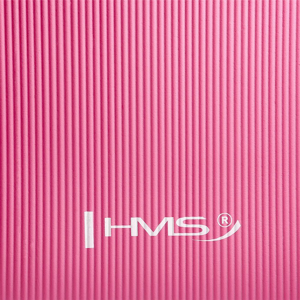 Yogamatte 183 x 61 x 1,2 cm Fitnessmatte Rosa Gymnastikmatte rutschfest | HMS YM07
