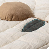 Bloomingville MINI Agnes Spielmatte 100cm Weiß aus Baumwolle