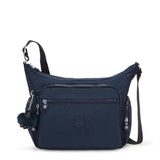 Kipling GABBIE M, Mittelgroße Umhängetasche, Blue Bleu 2 (blau), Schultertasche mit Reißverschluss