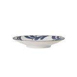 Bloomingville Camellia Servierschale blau 16cm Porzellan Servierschüssel kleiner Teller dänisches Design