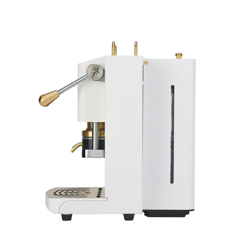 Faber Pro Essential White Messing ESE Pad Kaffeemaschine 44 mm