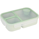 LocknLock Lunchbox 980ml, 3 Fächer, Saucenbehälter, BPA-frei