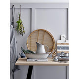 Bloomingville Salle Tablett 2er Set Natur Bambus Serviertablett Servierplatten dänisches Design