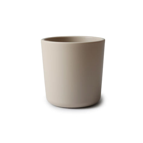 Mushie Trinkbecher 2er Set, Vanilla, BPA-frei