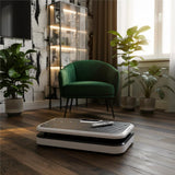 Vibrationsplatte mit Liegestützgriffen Bluetooth 150 kg | HMS SVP09