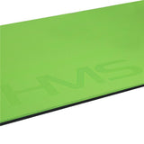 Fitnessmatte 180x60 cm 15 mm Grün/Schwarz | HMS Premium MFK03