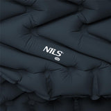 NILS CAMP Campingmatte aufblasbar 193 cm in dunkelgrau Isomatte Outdoor Schlafmatte leicht