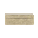 Bloomingville Nenon Box gold - MDF Aufbewahrungsbox glänzend für Schmuck Deko & Ordnung