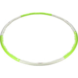 Hula Hoop Reifen 100 cm mit Massagenoppen zum Abnehmen Grün/Grau | HMS HHP003