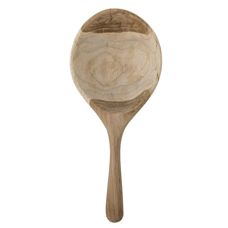 Bloomingville Alli Löffel natur L35 cm aus Teakholz – Servierlöffel für Küche & Tischdeko