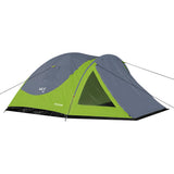 NILS CAMP Discovery Zelt für 4 Personen in Grün-Grau - Campingzelt mit Vorraum für Outdoor & Familie