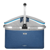 NILS Kühltasche 35L in Blau - große Thermotasche für Picknick, Camping & Einkauf