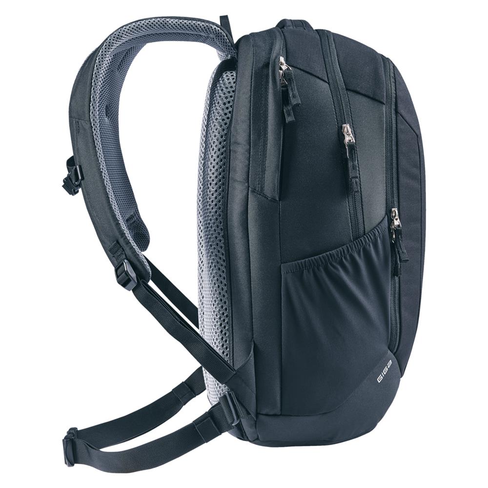 deuter Giga, Lifestyle-Rucksack, black (schwarz), 28L, mit Flaschenhalter und Laptopfach