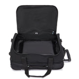 Kipling TEAGAN US, Kleine Reisetasche, Black Noir (schwarz), 39L, Handgepäck, 2-Rollen