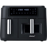 Steba Doppel-Heißluftfritteuse HF 9500 DUO 9,5 Liter mit 2 Garzonen 2400 Watt