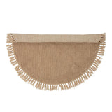 Bloomingville Lenea Teppich, Braun, Wolle D110 cm
