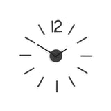Umbra Blink Quarz Wanduhr Schwarz DIY Küchenuhr Dekouhr