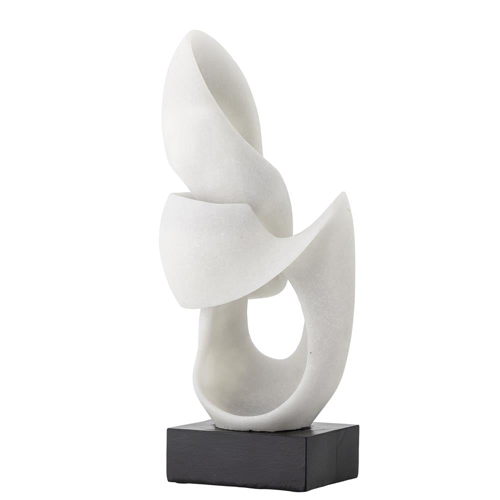 Bloomingville Alistair Dekofigur Weiß Polyresin 19x43x12cm