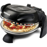 G3Ferrari elektrischer Pizzaofen Delizia 1200 W für Pizza Ø 31cm schwarz Pizzamaker mit feuerfestem Naturstein