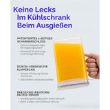 LocknLock Kühlschrankkrug 3L transparent - Kunststoff, Krug mit Deckel, BPA-frei, auslaufsicher