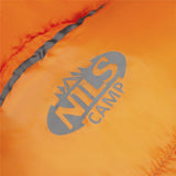 NILS CAMP Schlafsack Größe L Grau-Orange - Mumienschlafsack für Outdoor, Trekking & Camping