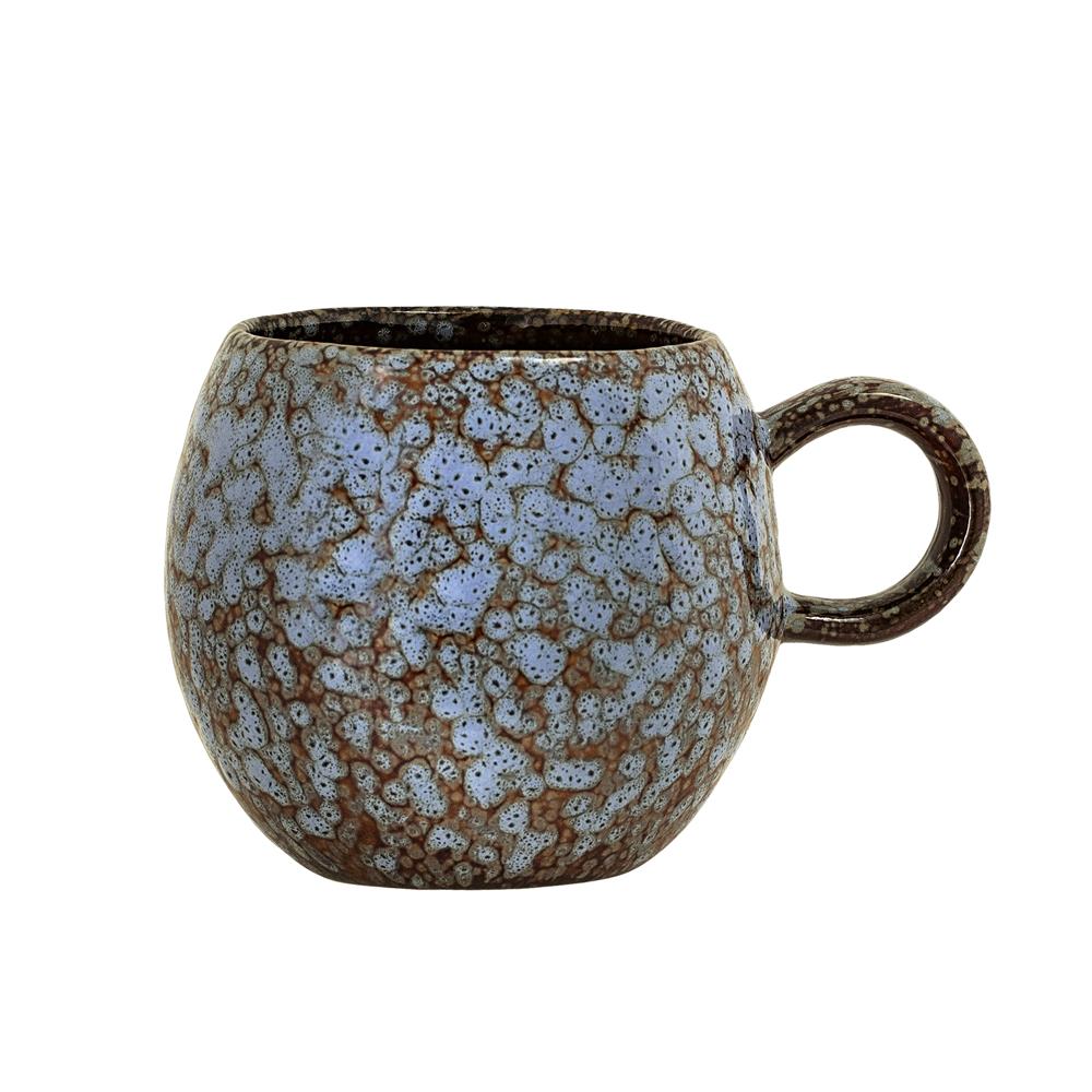 Bloomingville Paula Tasse Blau Steingut 275ml Kaffeetasse