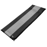NILS CAMP selbstaufblasende Campingmatte 195 cm schwarz Isomatte Outdoor Schlafmatte