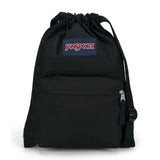 JanSport Drawsack, Black (schwarz), 14L, Sportbeutel mit Kordelzug